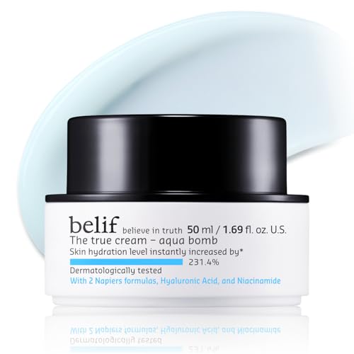 belif Aqua Bomb – Daily Niacinamide Hydrating Moisturizer, Lightw...