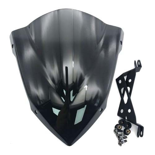 Pare-brise sport-touring pour MT-07 réduisant la fatigue du pilote contre le vent