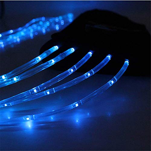 Flytianmy 100CM Horse Tail USB Lights Chargeable LED Horse Harness Equestrian Outdoor Sports The Lights Horse Tail Blue