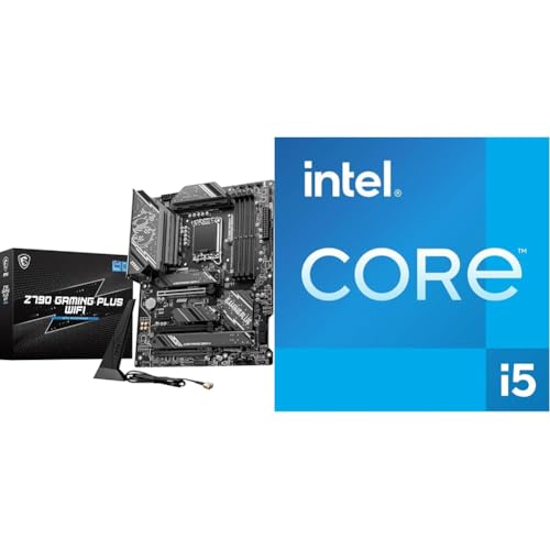 MSI Z790 Gaming Plus WiFi + Intel Core i5-14600K, procesador para Equipos de sobremesa, 14 núcleos