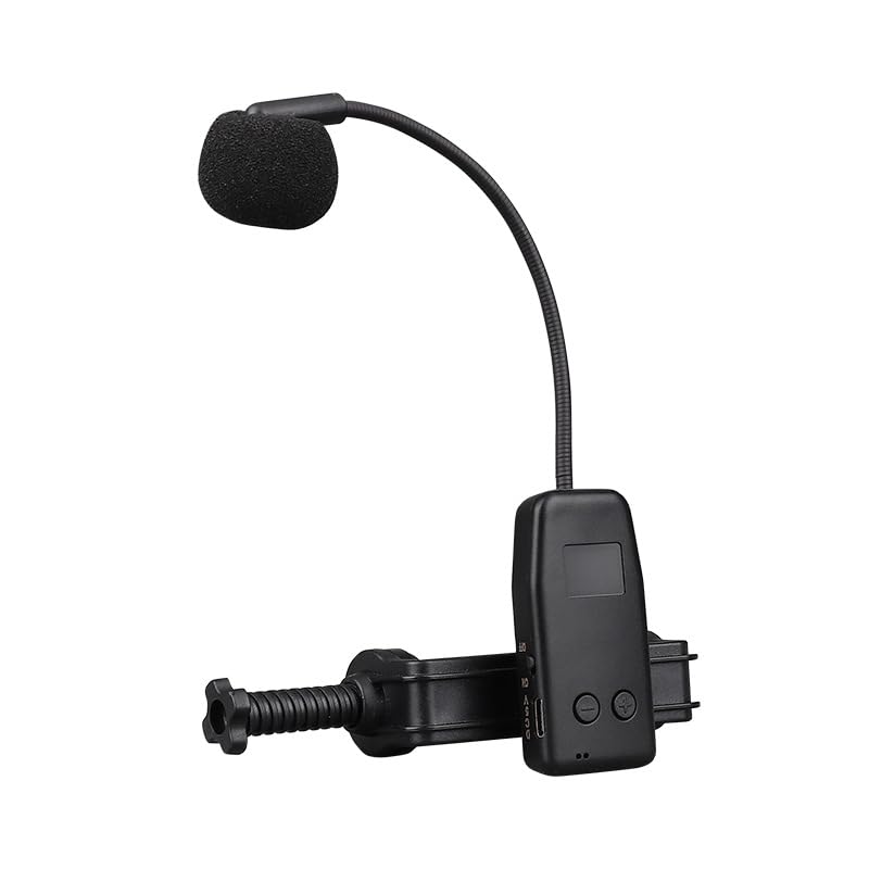 MICVISTA Professional Wireless Violin Microphone, Violin Pickup Clip-on Instrument Microphone, Designed for Violinists and Musicians, Suitable for Active PA Systems