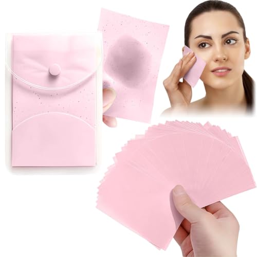 Image of 160PCS Blotting Paper for Oily Skin - Oil Blotting Sheets for Face Care