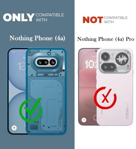 Image of Jkobi Lifetime Anti-Yellow Clear Back Cover Case for Nothing Phone 4A 5G (Sleek Hard Crystal | Shockproof and Camera Protection)