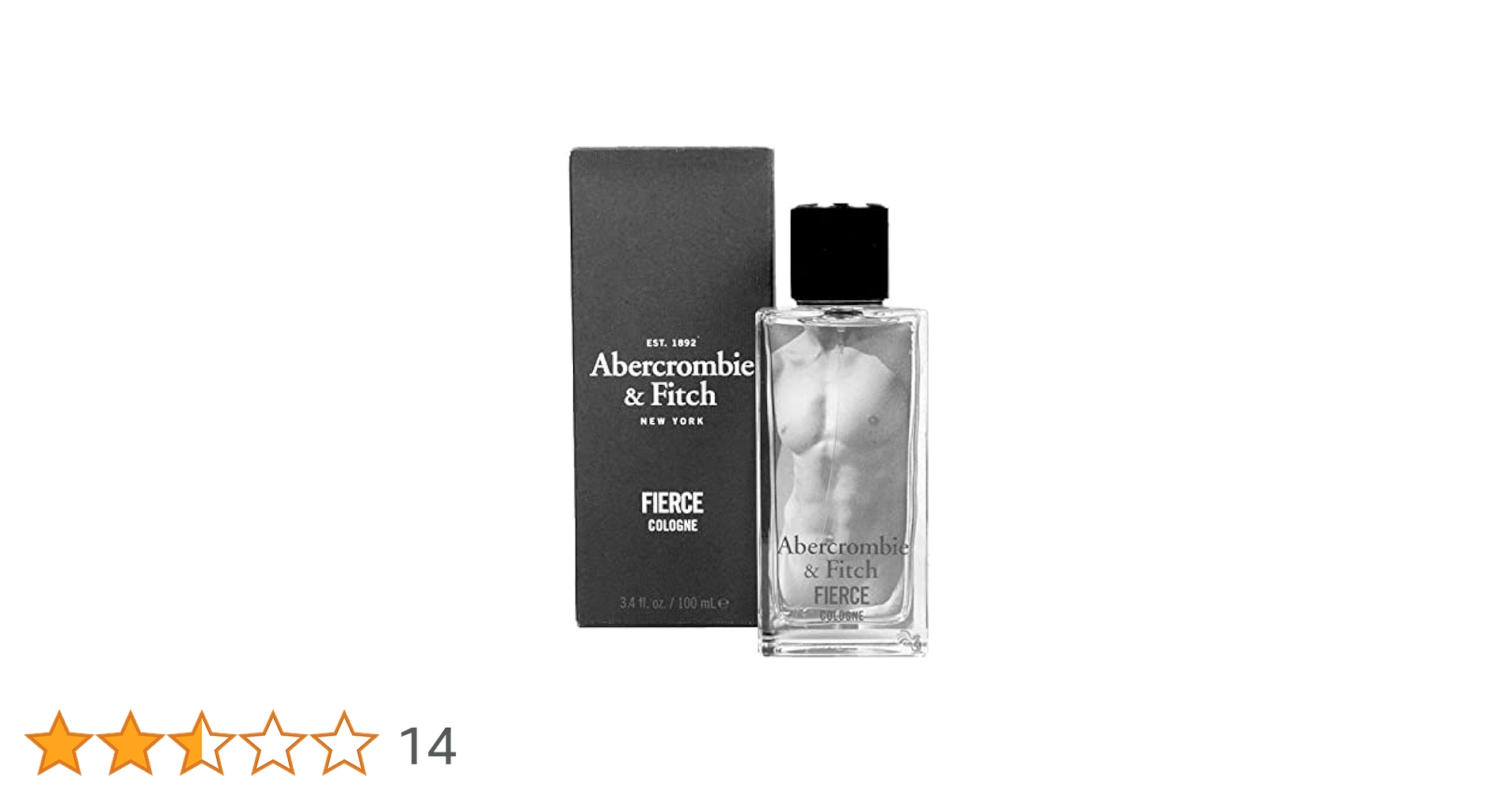 【最終値下げ】Abercrombie & Fitch FIERCE 100mL Men's Fierce Cologne | Men's Cologne & Body Care