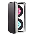 DVSICK UENTIP CD Case,96 Capacity CD Holder Hard Plastic CD Storage Wallet Protective CD/DVD Case Holder for Car Home Travel (96, Black)