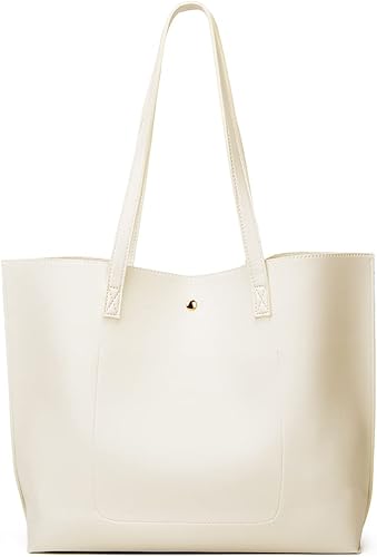 Miniatura 3 de Dreubea - Bolso de piel sintética suave de mujer, para usar sobre el hombro, de gran capacidad, bolsa con borlas