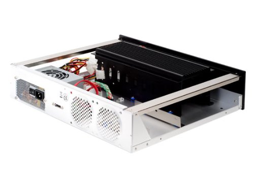 Caja externa aluminio para disco SATA con fuente 300W miniatura 5