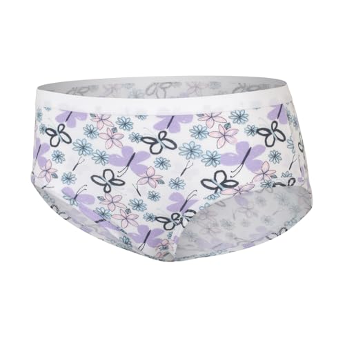 Hanes Brief Underwear, Stretch Cotton Panties for Girls, Assorted, 12-Pack2