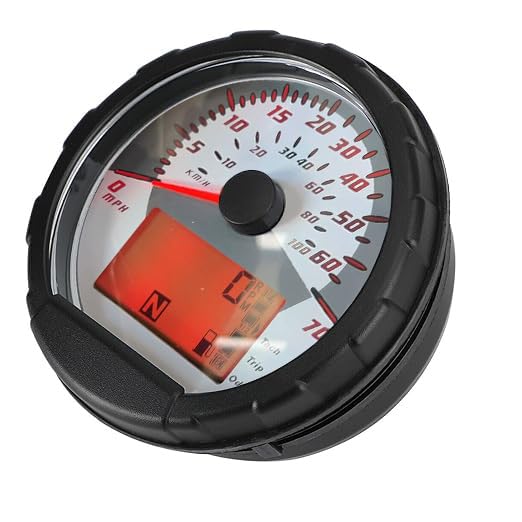 ATV Speedometer Gauge Cluster Compatible Fit for 2004-2008 Polari...
