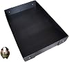 Corrugated Plastic Cage Liner Base for Guinea Pig C&C Cage - for use with 13.8 Grids ONLY! NOT Measured by Feet- Used with Grid Cages for Guinea Pigs, Hedgehogs, and Rabbits (2x3, Black)