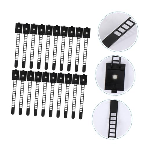 Angoily 25 piezas Clips Adhesivos para Gestión de Cables Organizadores de Cables para Escritorio miniatura 6