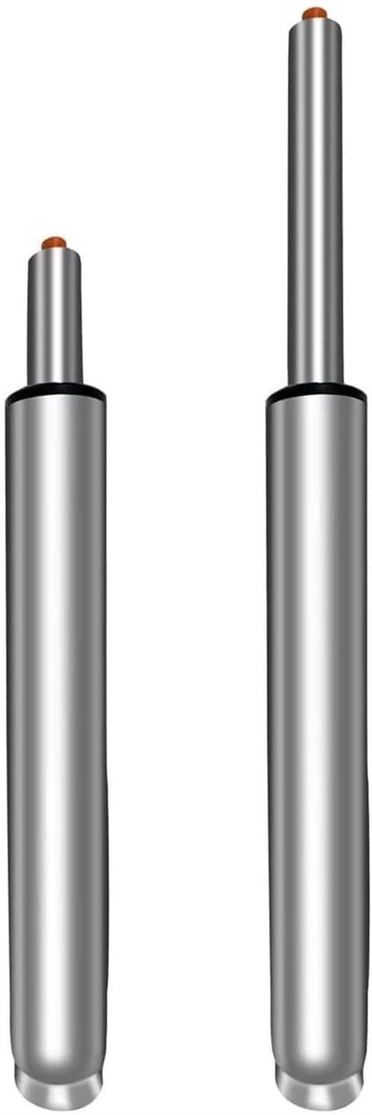 Resorte de Gas Silla de Oficina de pistón Amortiguador neumático de Carrera extendida de Cilindro de elevación de Gas Repuesto Cilindro Elevador de Gas(Chrome Silver 330)