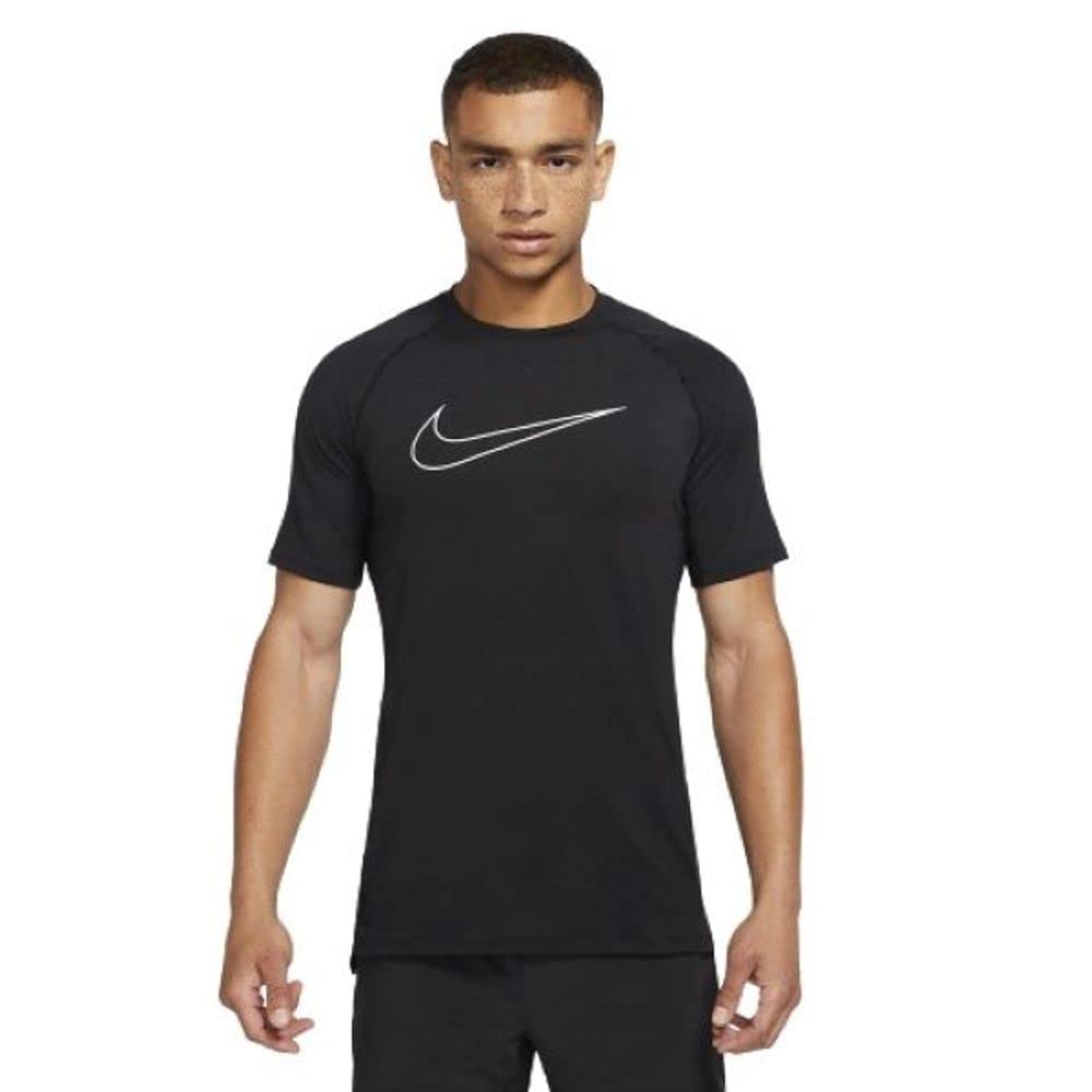 NIKE Tee / SHORT SETUP【men's S】 Nike Mens Pro Fitted Short Sleeve Training Tee, Black, Small