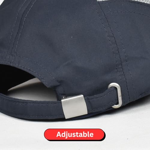 Image of lowercase Lightweight Parachute Cap for Men & Women | Ultra-Thin Quick-Dry Sports Hat | Breathable & Adjustable Unisex Cap for Running, Gym & Summer Outdoors