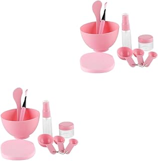 Beavorty 18 Pçs Escova Facial DIY Ferramentas Faciais Máscara Mistura Tigela Ferramenta Facial Compõem Espátula Ferramenta Escova E Tigela Tigela Facial Kit De Ferramentas Ferramentas Ou