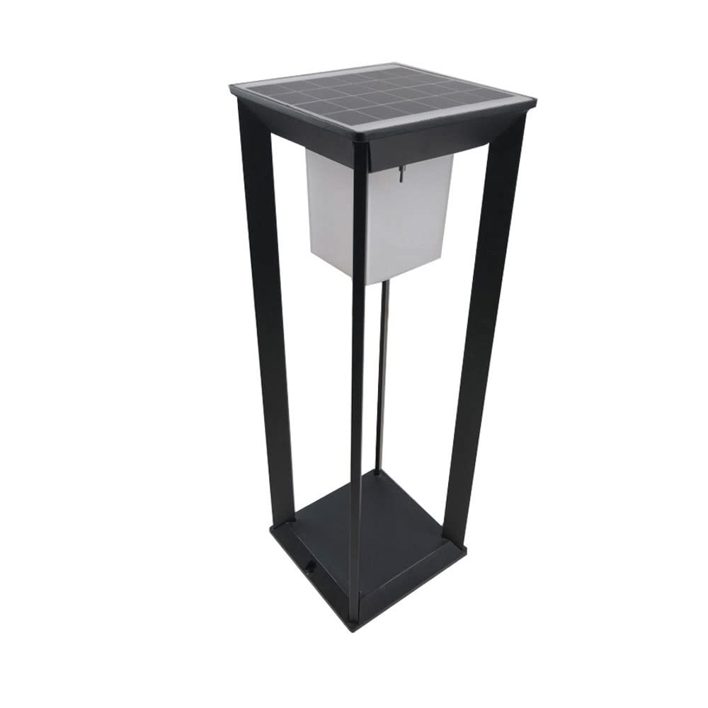 Lampe murale solaire et borne de pelouse économie énergie