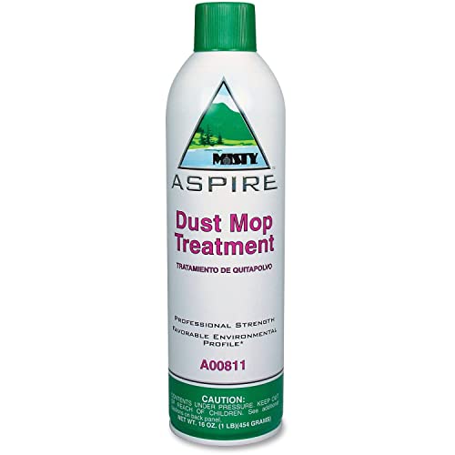 Aspire Dust Mop Treatment, Lemon Scent, 20 oz. Aerosol Can, 12/Carton image 2