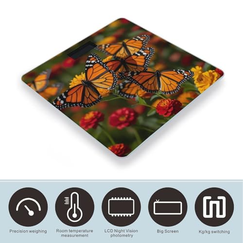 Báscula digital para baño Monarch Butterflies miniatura 3