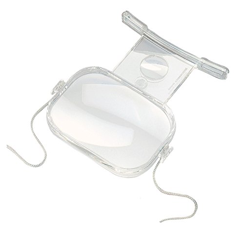 Umhängelupe maxiPLUS [Eschenbach 2678] Vergrößerung 2,0 x / 4,0 x, 100 x 140 mm