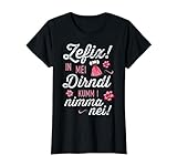 Witzige Ersatz Tracht für Volksfest in Bayern & Tirol. Trachten Shirt Damen für traditionelle Party. Trachtenmode für Frauen die nicht mehr in ihr Dirndl passen & Schwangere / Schwangerschaft Dirndl Ersatz Bekleidung. Lustiges Dirndl Shirt Damen