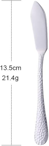 Miniatura 7 de 12 vajilla martillada de acero inoxidable Vajilla Plateado