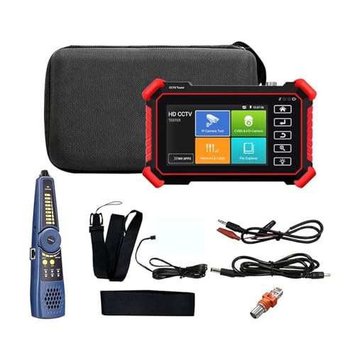 Monitor CCTV y probador de cámaras de seguridad AHD CVI TVI de 8MP 6