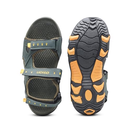 Image of ASIAN Men's VISTARA-24 Casual Sandals with adjustable velcro closure for easy wear with flexible fitting and trendy and stylish looks ideal for everyday use for mens as well as boys