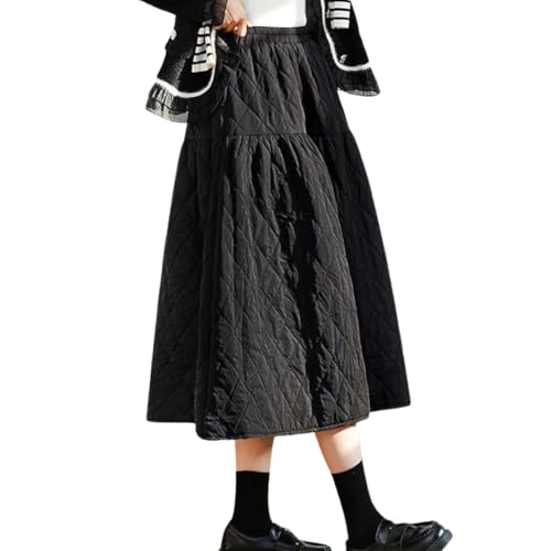 chouyatou Women's Puff Sleeve Babydoll Dress Cute Gingham Peter Pan Collar Shift Plaid Mini Short Dress