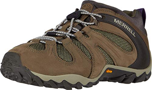 Merrell womens Cham 8 Stretch Hiking Shoe, Olive,...