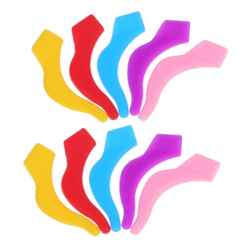 TOVINANNA 20 Pairs Anti-Slip Ear Hooks for Glasses Eyeglasses Ear Grips Eyeglasses Holder Glasses Ear Clips Eyeglass Ear Grip Aunglasses Eyeglass Ear Hooks Glasses Hooks Ear Grips