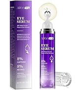 Sérum contour des yeux pour les cernes et les poches avec 8% de caféine 8% de rétinol acide hyaluronique niacinamide,...