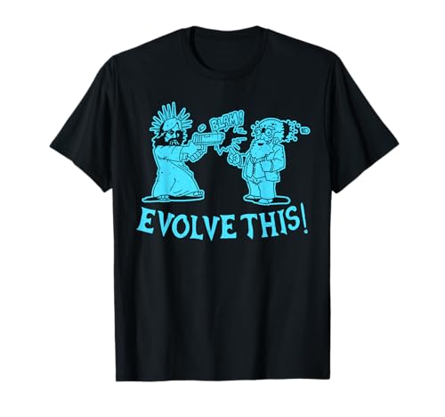 Vintage Evolve This Jesus And Darwin 2 T-Shirt