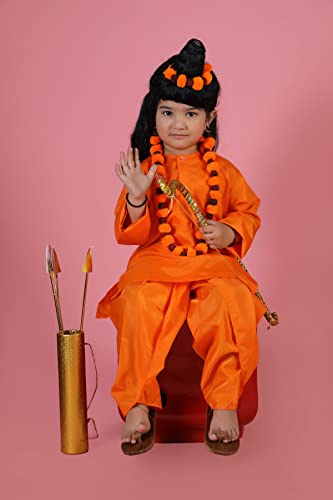Image of BookMyCostume Vanwasi Ram Ramlila Character Kids Fancy Dress Costume 10-12 years