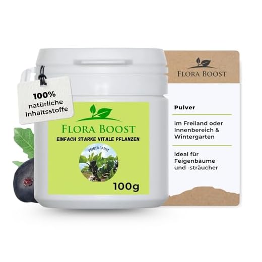 Flora Boost Feigenbaum Dünger Pulver - Kräftige und gesunde Pflanzen - Ertragssteigerung - Reicht für bis zu 300 Liter Gießwasser