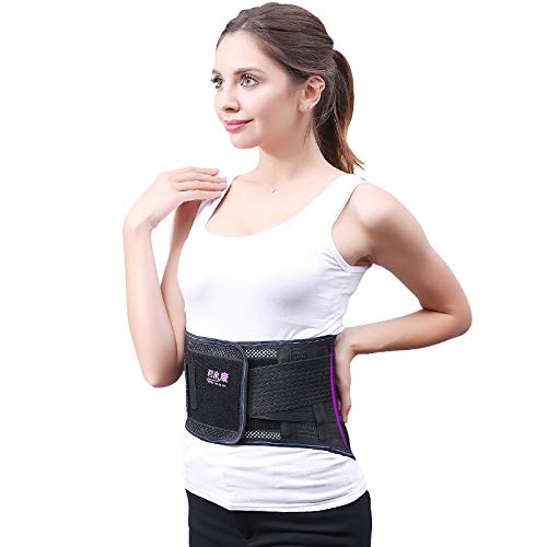 ZFF Soporte Lumbar Cinturón,para Hombre Y Mujer Herniado Dto...