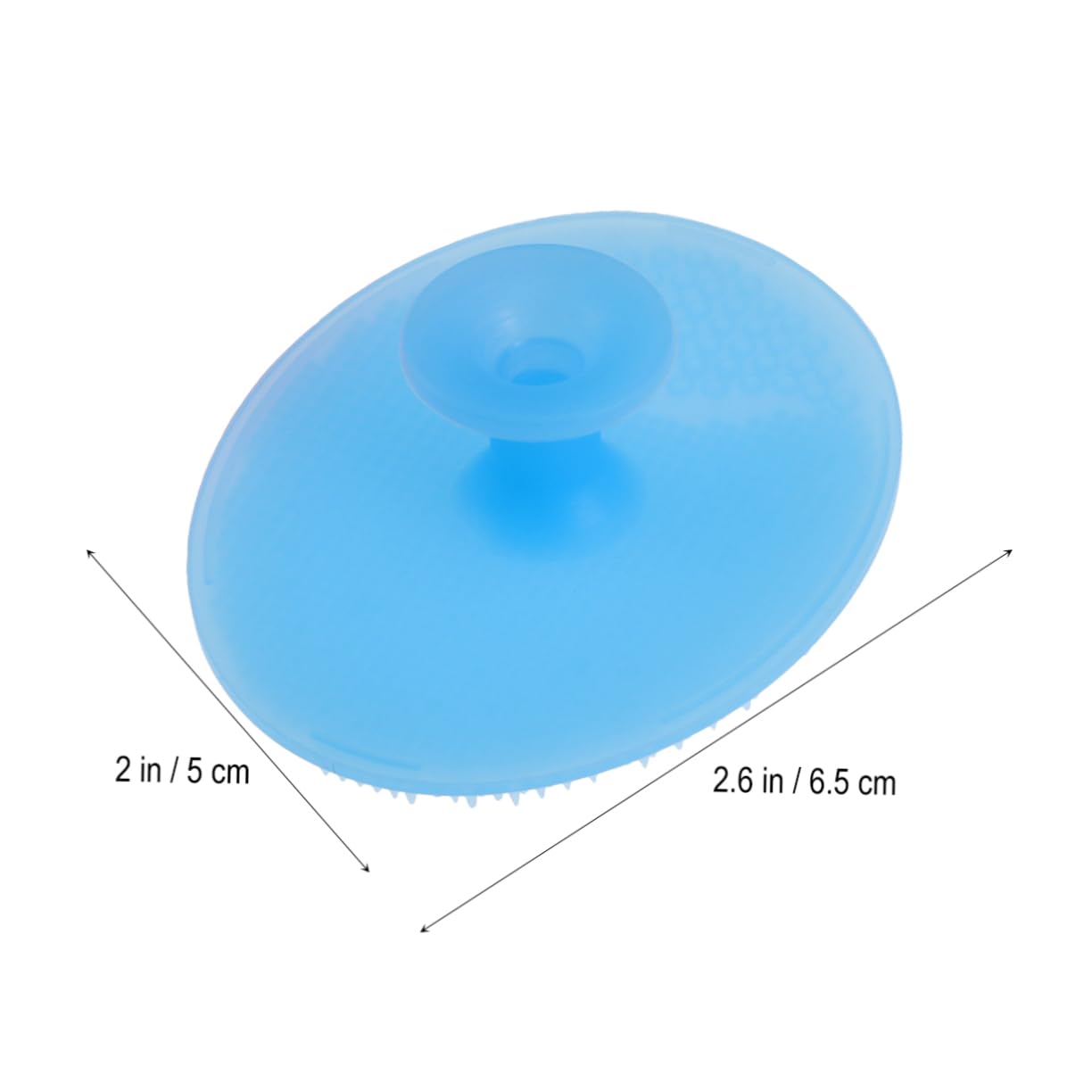 BELLIFFY Silicone Cleaning Pad Face Brush Gentle Face Scrubber Non-Slip Grip Suitable for Sensitive Skin