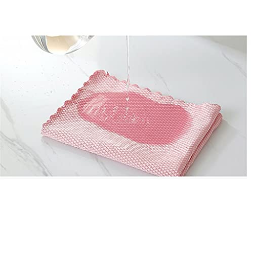 Asciugatura veloce asciugamani da cucina in fibra Multicolor Kitchen Dishcloth 5/10 pcs 25x25cm(5pcs) - immagine 4