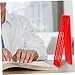 Gatuida 1 Set Plastic Blind Writing Tablet with Stylus Kit Line Cell Fingerboard for Blind Learning Durable and Portable Writing Pad for Beginners and Visually Impaired