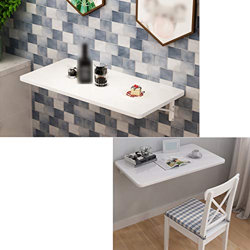 Table murale pliante invisible en surface lumineuse pour ordinateur