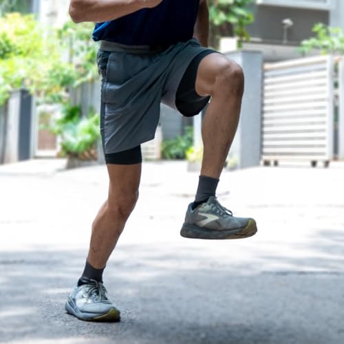 Image of HEELIUM Bamboo Athletic Socks for Men & Women | 3X Tougher & Durable, Ultra Soft & Blister Resistant | Perfect for Gym, Sports & Long Distance Running