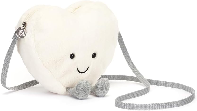 Amazon | Jellycat Bartholomew Bear ぬいぐるみバッグ、7インチ
