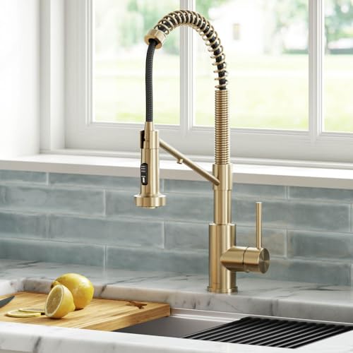Kraus KFF-1610SFACB Bolden 2-In-1 Commercial Style Pull-Down Single Handle Filter Kitchen Faucet thumb #1