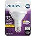 Philips 75W Equivalent Bright White PAR30 Long Neck Medium LED Floodlight Light Bulb - 1 Each