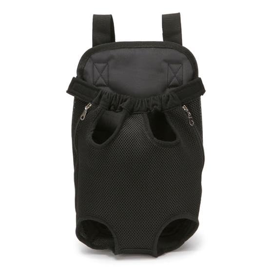 Mochila Canguru Pet Para Carregar Cães Caes Cachorro Gato Saco Bolsa Transportar Pets Passeio Moto (Preta, M)
