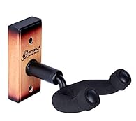 Space-Saving - With this wall mount, the guitar or bass is securely and space-efficiently mounted on the wall Wood and Foam - The wooden base plate and foam-padded neck holder securely mount the instrument on the wall With Mounting Hardware - The pac...