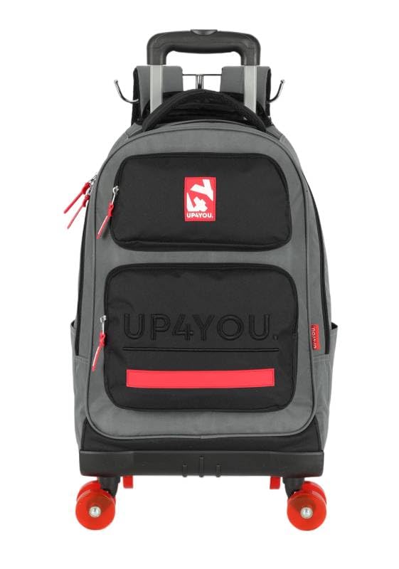 Mochila Carrinho Luxcel Up4 Cinza Mc49212up