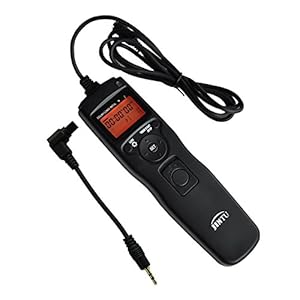 JINTU Zeitraffer Intervallmesser Remote Shutter Steuerung Kompatibel mit Canon EOS 7D 1D 1DS 5D 5Ds R 5D II 5D III 5D Mark III II 6D 50D 40D 30D 20D 10D SLR Kameras