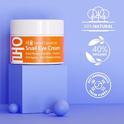 Seoulceuticals SNAIL EYE CREAM Korean Snail Mucin Eye Cream thumb #2