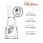 Sally Hansen Insta-Dri, White On Time, Quick Dry, Long Lasting, Semi Opaque, Shiny White Nail Polish - Image 4