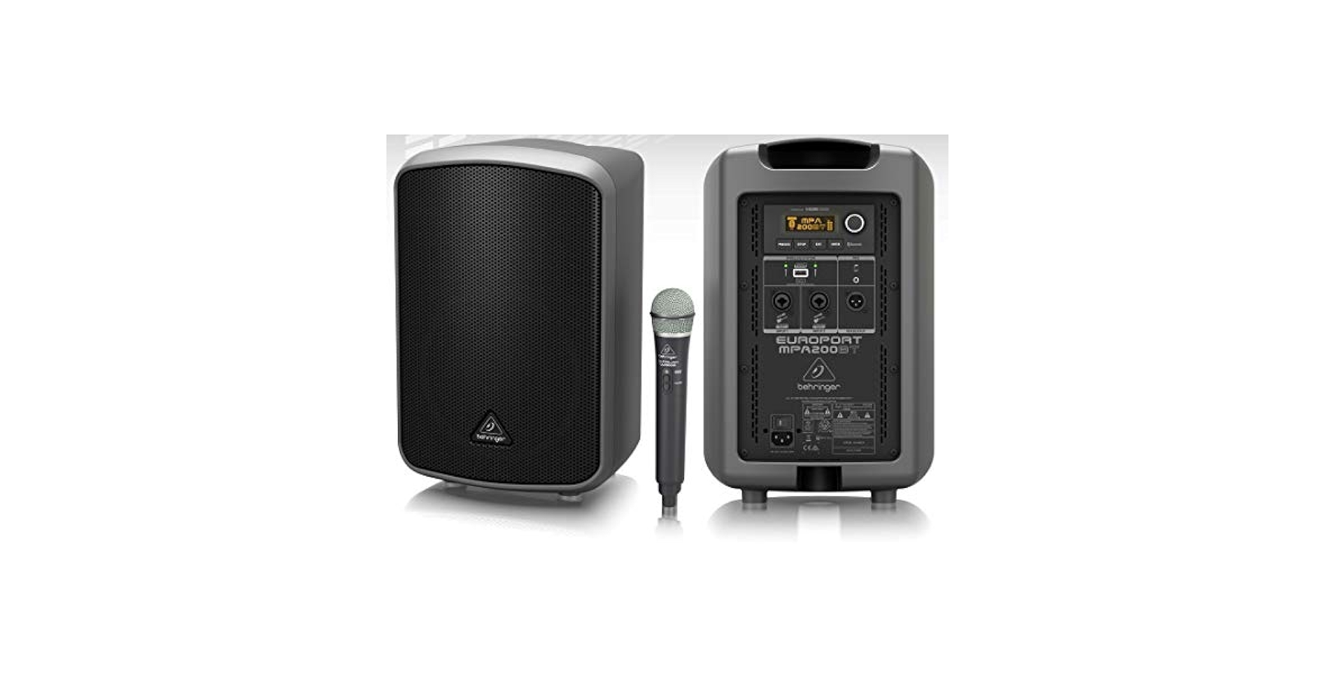 値下げ　ベリンガーEUROPORT MPA２００BTパワードスピーカー Amazon.com: Behringer EUROPORT MPA200BT All-in-One Portable